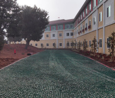 LEGOLAND Hotel Fire Lane Hydroseeded Drivable Grass® Permeable Pavers