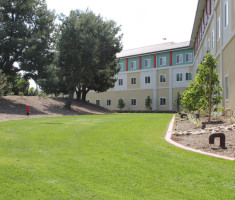 LEGOLAND Hotel Fire Lane in Carlsbad, CA Paved With Drivable Grass® Pavement System