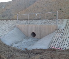Enviroflex culvert outlet