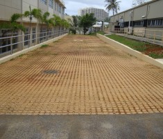 Firelane at Guam Community College