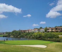 Verdura retaining wall_golf course_Coto de Caza, CA