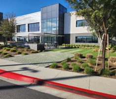 alt="permeable pavers for fire lane or emergency access"/>